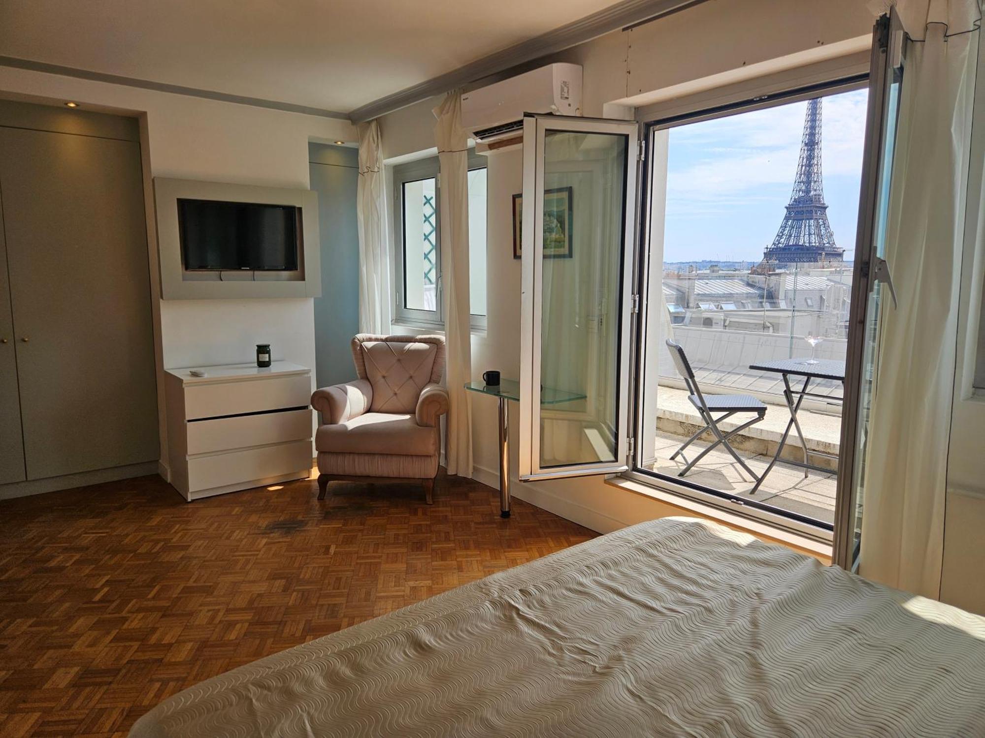 Апартаменты Pepite Tour Eiffel Париж Экстерьер фото